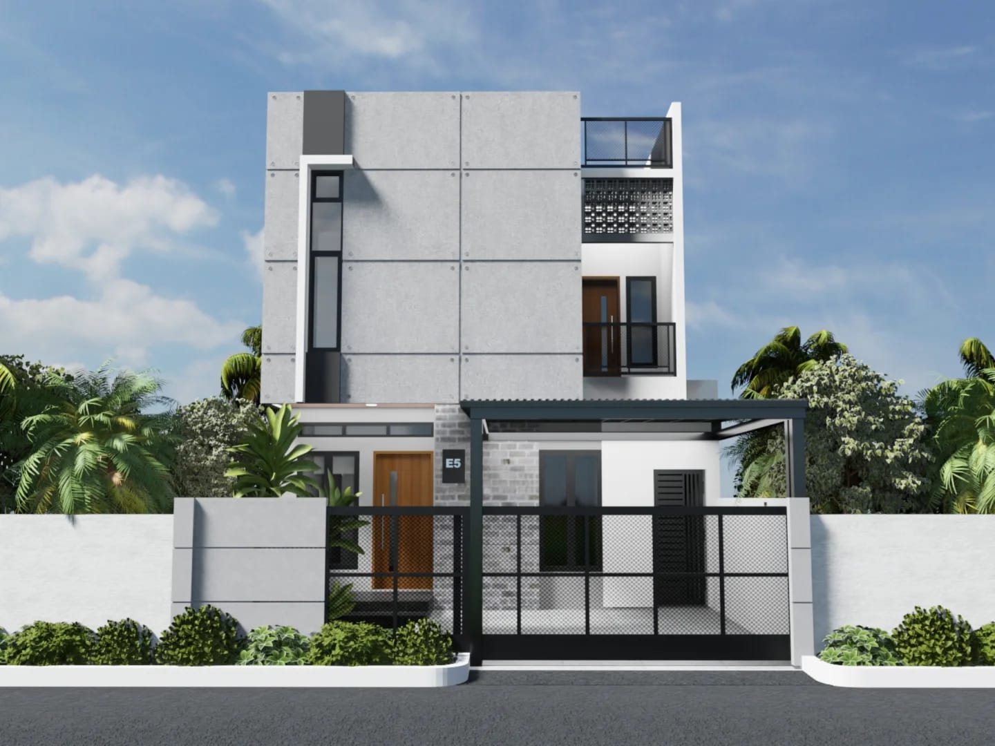 Desain Industrial Grey
