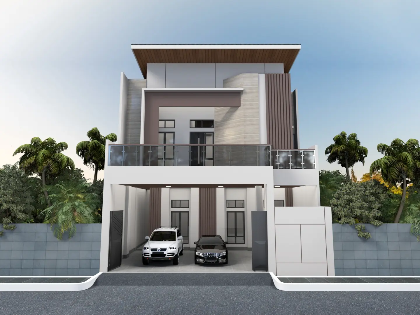 Desain Renovasi 3 Lantai