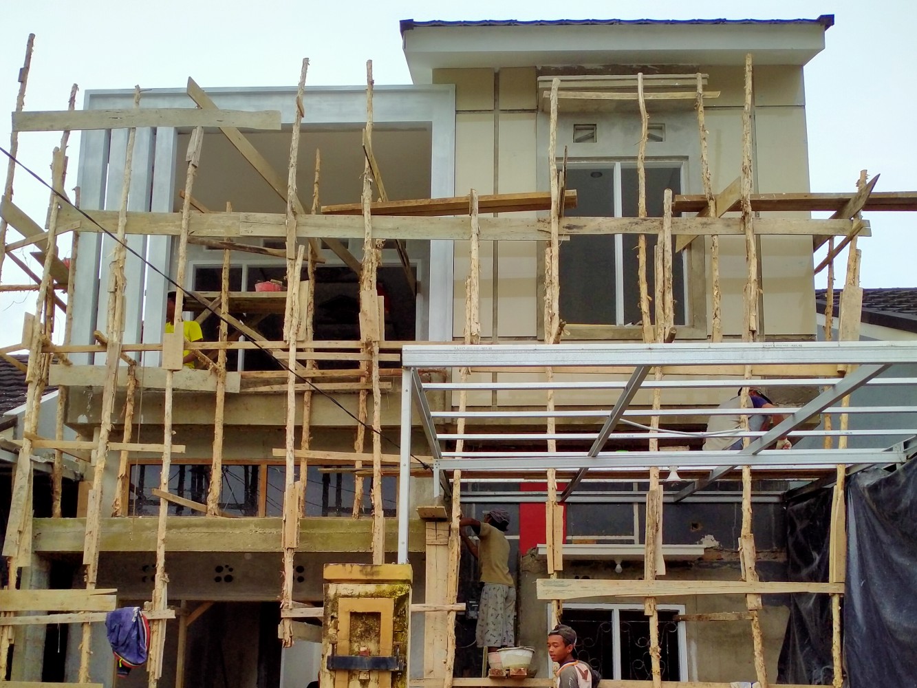Project Renovasi Rumah dari 1 ke 2 Lantai