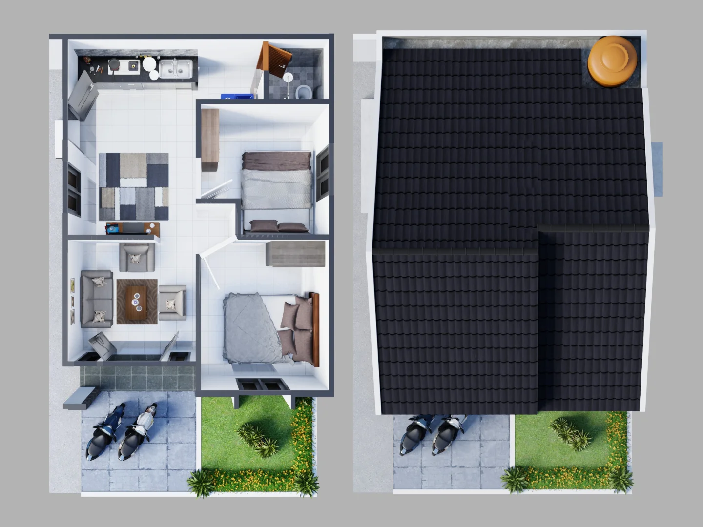 Project Pembangunan Rumah 1 Lantai dari Nol