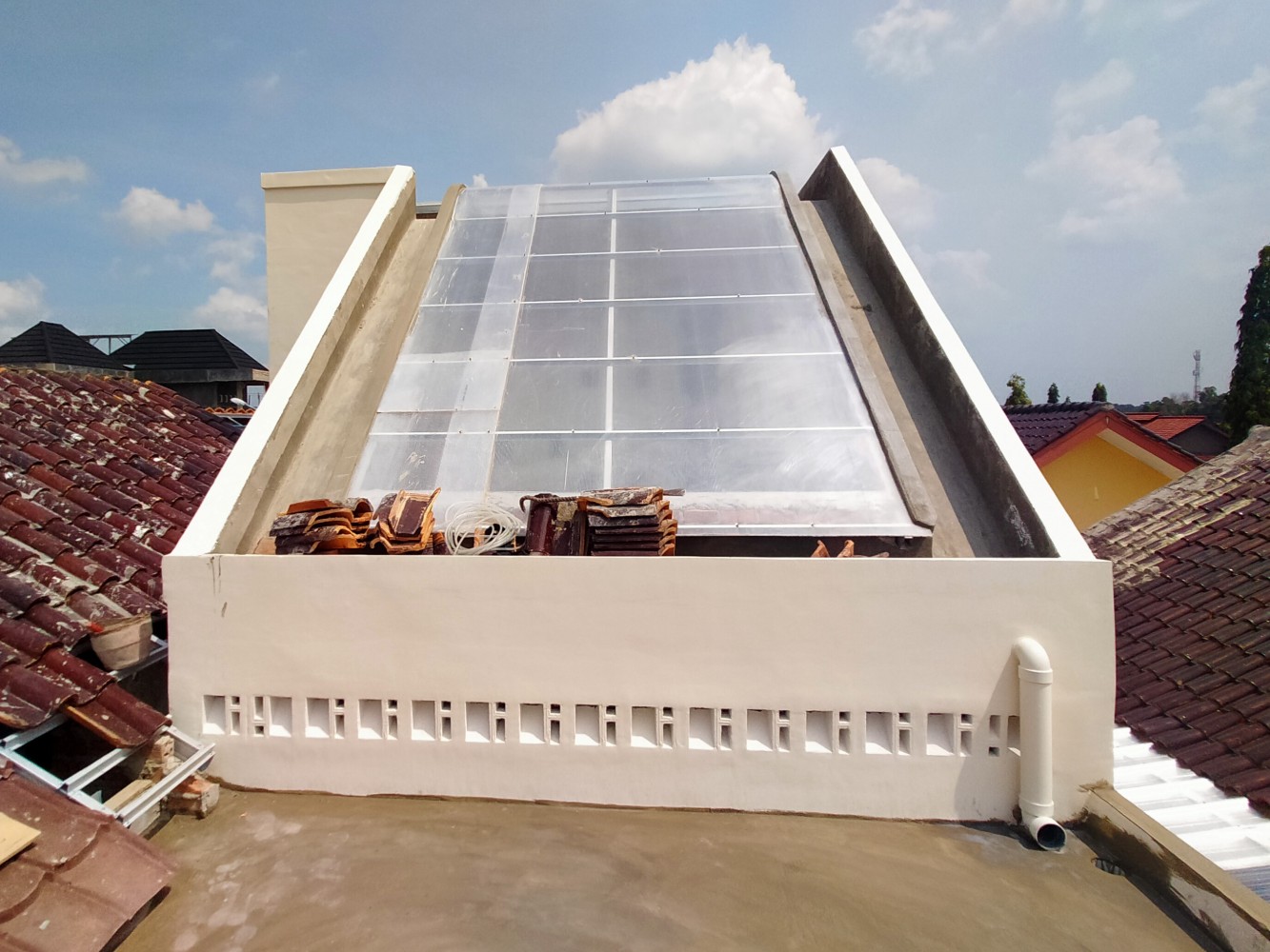 Project Pembangunan Dapur di Belakang Rumah